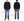 Whitesville Men's Vintage-Inspired Heavyweight 100% Cotton Long-Sleeve Crew-Neck Sweatshirt, Brushed Interior, Tubular Body, Front and Back V-Gussets, Four-Needle Flatseams, Made in Japan (WV67728 119 Black)