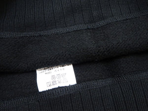 Whitesville Men's Vintage-Inspired Heavyweight 100% Cotton Long-Sleeve Crew-Neck Sweatshirt, Brushed Interior, Tubular Body, Front and Back V-Gussets, Four-Needle Flatseams, Made in Japan (WV67728 119 Black)