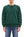 Whitesville Men's Vintage-Inspired Heavyweight 100% Cotton Long-Sleeve Crew-Neck Sweatshirt, Brushed Interior, Tubular Body, Front and Back V-Gussets, Four-Needle Flatseams, Made in Japan (WV67728 145 Green)
