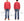 Whitesville Men's Vintage-Inspired Heavyweight 100% Cotton Long-Sleeve Crew-Neck Sweatshirt, Brushed Interior, Tubular Body, Front and Back V-Gussets, Four-Needle Flatseams, Made in Japan (WV67728 165 Red)