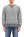 Whitesville Men's Vintage-Inspired Heavyweight 100% Cotton Long-Sleeve Crew-Neck Sweatshirt, Brushed Interior, Tubular Body, Front and Back V-Gussets, Four-Needle Flatseams, Made in Japan (WV67728 113 Heather Gray)