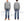 Whitesville Men's Vintage-Inspired Heavyweight 100% Cotton Long-Sleeve Crew-Neck Sweatshirt, Brushed Interior, Tubular Body, Front and Back V-Gussets, Four-Needle Flatseams, Made in Japan (WV67728 113 Heather Gray)