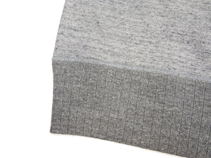 Whitesville Men's Vintage-Inspired Heavyweight 100% Cotton Long-Sleeve Crew-Neck Sweatshirt, Brushed Interior, Tubular Body, Front and Back V-Gussets, Four-Needle Flatseams, Made in Japan (WV67728 113 Heather Gray)