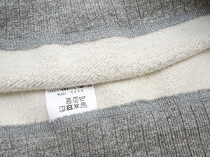 Whitesville Men's Vintage-Inspired Heavyweight 100% Cotton Long-Sleeve Crew-Neck Sweatshirt, Brushed Interior, Tubular Body, Front and Back V-Gussets, Four-Needle Flatseams, Made in Japan (WV67728 113 Heather Gray)