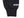 Whitesville Men's Long-Sleeve Pocket T-Shirt, 100% Cotton Tubular Jersey, Binder Crew Neck, Ribbed Cuffs, One-Wash Finish, Made in Japan (WV68849 119 Black)