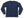 Whitesville Men's Long-Sleeve Pocket T-Shirt, 100% Cotton Tubular Jersey, Binder Crew Neck, Ribbed Cuffs, One-Wash Finish, Made in Japan (WV68849 128 Navy)