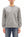 Whitesville Men's Long-Sleeve Pocket T-Shirt, 100% Cotton Tubular Jersey, Binder Crew Neck, Ribbed Cuffs, One-Wash Finish, Made in Japan (WV68849 113 Heather Gray)