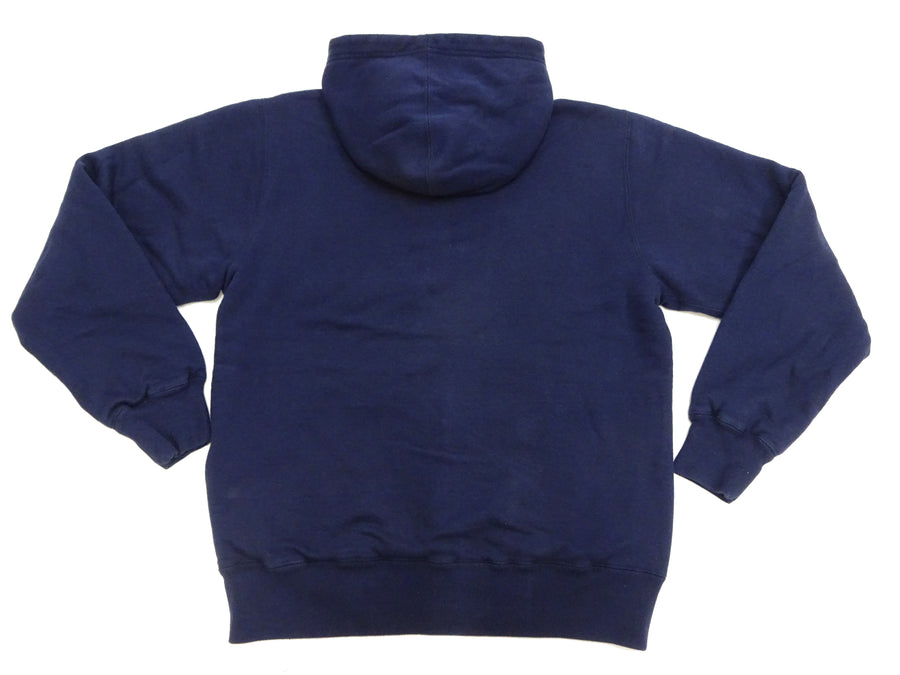 Whitesville Thermal Lined Hoodie Men's Heavy-Weight Plain Full Zip Hooded Sweatshirt WV69264 128 Navy-Blue
