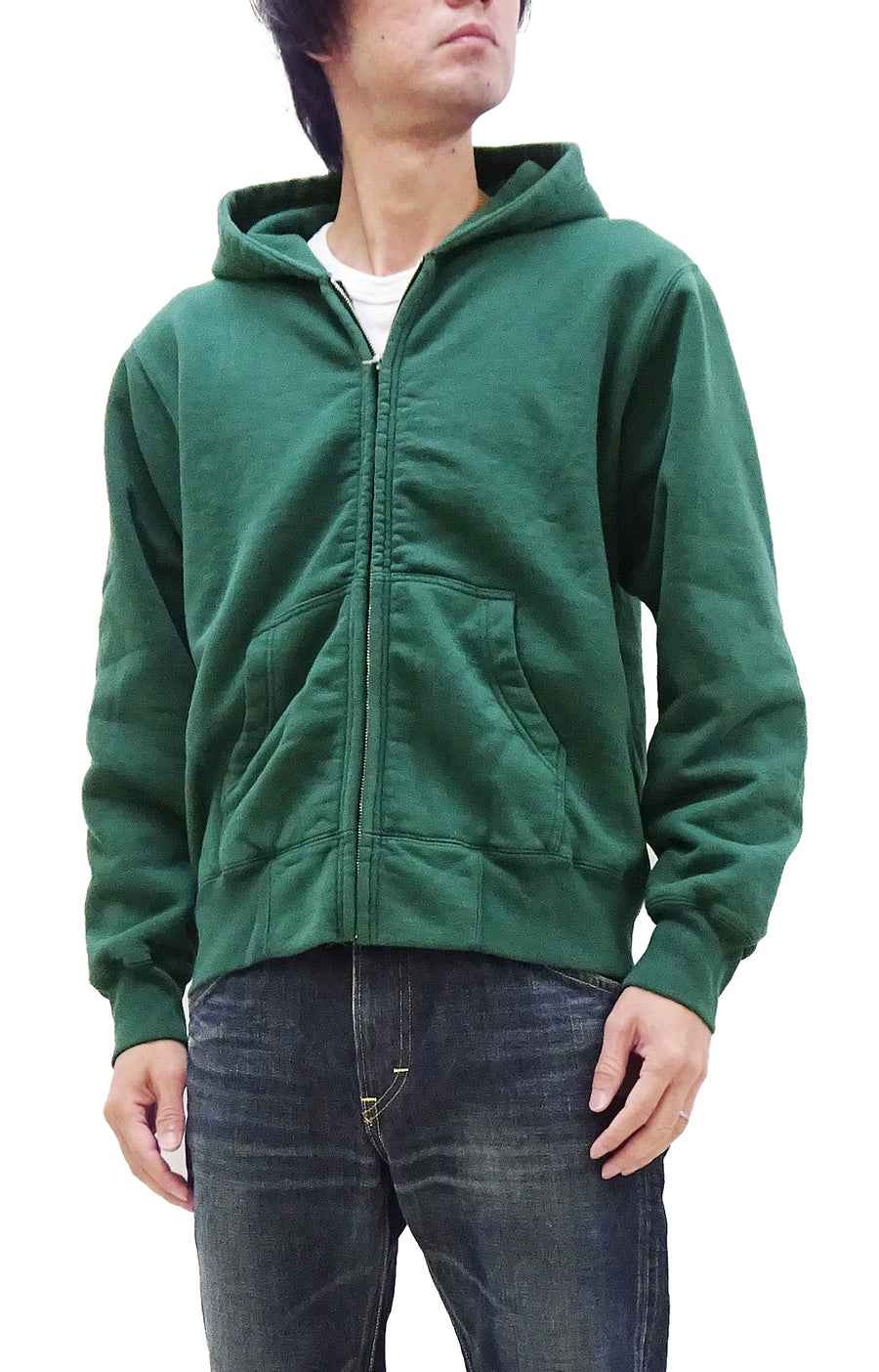 Full Sleeves Cotton Blend Mens Hoodie T Shirt, Hooded Collar at Rs
