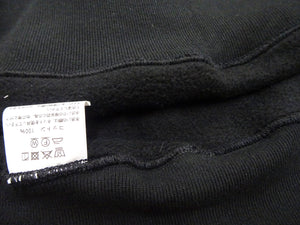 Whitesville Men's Collared Half-Zip Sweatshirt - Heavyweight Loopwheel Fleece, Made in Japan, Vintage-Inspired Athletic Wear (Toyo Enterprises WV69641 119 Black)