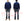 Whitesville Men's Collared Half-Zip Sweatshirt - Heavyweight Loopwheel Fleece, Made in Japan, Vintage-Inspired Athletic Wear (Toyo Enterprises WV69641 128 Navy)