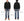Whitesville Men's Collared Half-Zip Sweatshirt, Heavyweight 100% Cotton with Brushed Interior, Tubular Body, Long Sleeves, Made in Japan (Toyo Enterprises WV69641 119 Black)