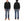 Whitesville Men's Collared Half-Zip Sweatshirt, Heavyweight 100% Cotton with Brushed Interior, Tubular Body, Long Sleeves, Made in Japan (Toyo Enterprises WV69641 119 Black)