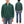 Whitesville Men's Collared Half-Zip Sweatshirt, Heavyweight 100% Cotton with Brushed Interior, Tubular Body, Long Sleeves, Made in Japan (Toyo Enterprises WV69641 145 Green)
