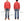 Whitesville Men's Collared Half-Zip Sweatshirt, Heavyweight 100% Cotton with Brushed Interior, Tubular Body, Long Sleeves, Made in Japan (Toyo Enterprises WV69641 165 Red)