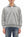 Whitesville Men's Collared Half-Zip Sweatshirt, Heavyweight 100% Cotton with Brushed Interior, Tubular Body, Long Sleeves, Made in Japan (Toyo Enterprises WV69641 113 Heather Gray)