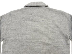 Whitesville Men's Collared Half-Zip Sweatshirt, Heavyweight 100% Cotton with Brushed Interior, Tubular Body, Long Sleeves, Made in Japan (Toyo Enterprises WV69641 113 Heather Gray)