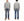 Whitesville Men's Collared Half-Zip Sweatshirt, Heavyweight 100% Cotton with Brushed Interior, Tubular Body, Long Sleeves, Made in Japan (Toyo Enterprises WV69641 113 Heather Gray)