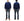 Whitesville Men's Collared Half-Zip Sweatshirt - Heavyweight Loopwheel Fleece, Made in Japan, Vintage-Inspired Athletic Wear (Toyo Enterprises WV69641 128 Navy)