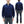 Load image into Gallery viewer, Whitesville Men&#39;s Collared Half-Zip Sweatshirt - Heavyweight Loopwheel Fleece, Made in Japan, Vintage-Inspired Athletic Wear (Toyo Enterprises WV69641 128 Navy)
