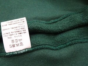 Whitesville Men's Collared Half-Zip Sweatshirt - Heavyweight Loopwheel Fleece, Made in Japan, Vintage-Inspired Athletic Wear (Toyo Enterprises WV69641 145 Green)