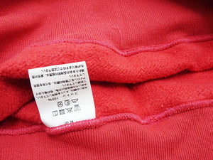 Whitesville Men's Collared Half-Zip Sweatshirt - Heavyweight Loopwheel Fleece, Made in Japan, Vintage-Inspired Athletic Wear (Toyo Enterprises WV69641 165 Red)