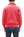 Whitesville Men's Collared Half-Zip Sweatshirt - Heavyweight Loopwheel Fleece, Made in Japan, Vintage-Inspired Athletic Wear (Toyo Enterprises WV69641 165 Red)