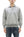 Whitesville Men's Collared Half-Zip Sweatshirt - Heavyweight Loopwheel Fleece, Made in Japan, Vintage-Inspired Athletic Wear (Toyo Enterprises WV69641 113 Heather Gray)