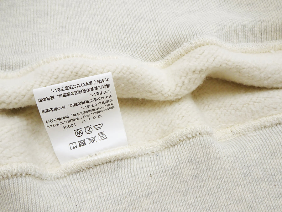 Whitesville Men's Collared Half-Zip Sweatshirt - Heavyweight Loopwheel Fleece, Made in Japan, Vintage-Inspired Athletic Wear (Toyo Enterprises WV69641 131 Oatmeal)