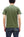 Whitesville Men's Plain Pocket T-Shirt - Short Sleeve Crewneck Loopwheel Tee (One-Wash) WV78932 by Toyo Enterprises 149 Olive