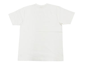 Whitesville Men's Plain Pocket T-Shirt - Short Sleeve Crewneck Loopwheel Tee (One-Wash) WV78932 by Toyo Enterprises 105 Off-White