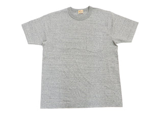 Whitesville Men's Plain Pocket T-Shirt - Short Sleeve Crewneck Loopwheel Tee (One-Wash) WV78932 by Toyo Enterprises 113 Heather-Grey