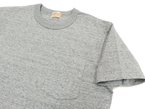 Whitesville Men's Plain Pocket T-Shirt - Short Sleeve Crewneck Loopwheel Tee (One-Wash) WV78932 by Toyo Enterprises 113 Heather-Grey