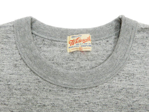 Whitesville Men's Plain Pocket T-Shirt - Short Sleeve Crewneck Loopwheel Tee (One-Wash) WV78932 by Toyo Enterprises 113 Heather-Grey