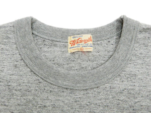 Whitesville Men's Plain Pocket T-Shirt - Short Sleeve Crewneck Loopwheel Tee (One-Wash) WV78932 by Toyo Enterprises 113 Heather-Grey