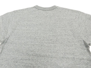 Whitesville Men's Plain Pocket T-Shirt - Short Sleeve Crewneck Loopwheel Tee (One-Wash) WV78932 by Toyo Enterprises 113 Heather-Grey