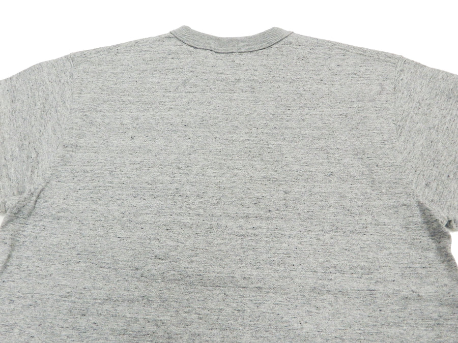 Whitesville Men's Plain Pocket T-Shirt - Short Sleeve Crewneck Loopwheel Tee (One-Wash) WV78932 by Toyo Enterprises 113 Heather-Grey