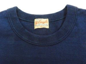 Whitesville Men's Plain Pocket T-Shirt - Short Sleeve Crewneck Loopwheel Tee (One-Wash) WV78932 by Toyo Enterprises 128 Navy-Blue