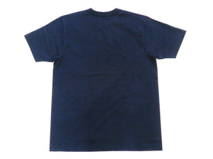 Whitesville Men's Plain Pocket T-Shirt - Short Sleeve Crewneck Loopwheel Tee (One-Wash) WV78932 by Toyo Enterprises 128 Navy-Blue