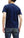 Whitesville Men's Plain Pocket T-Shirt - Short Sleeve Crewneck Loopwheel Tee (One-Wash) WV78932 by Toyo Enterprises 128 Navy-Blue