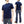 Whitesville Men's Plain Pocket T-Shirt - Short Sleeve Crewneck Loopwheel Tee (One-Wash) WV78932 by Toyo Enterprises 128 Navy-Blue