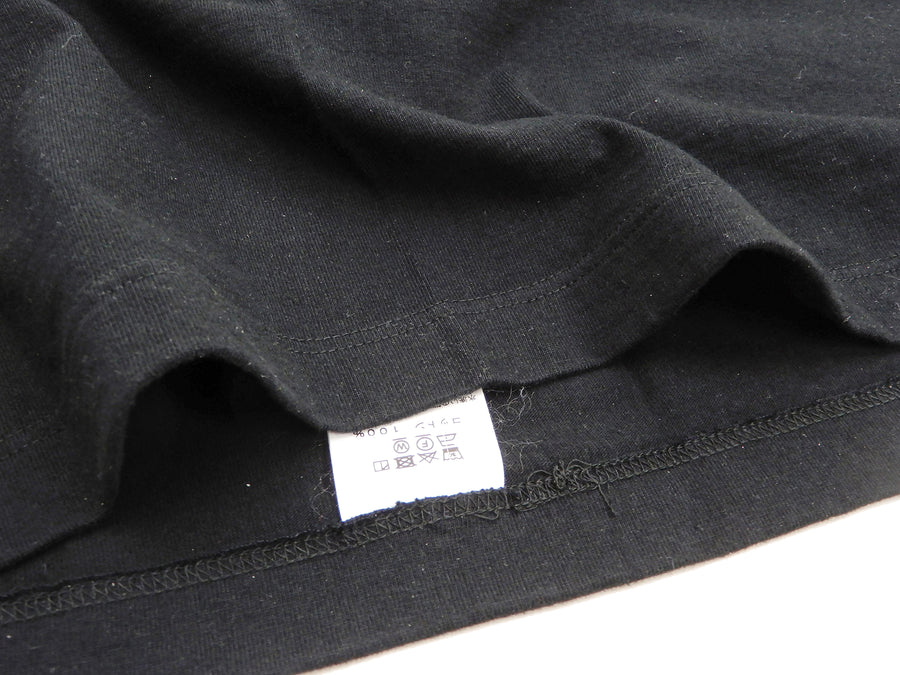 Whitesville Men's Plain Pocket T-Shirt - Short Sleeve Crewneck Loopwheel Tee (One-Wash) WV78932 by Toyo Enterprises 119 Black