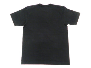 Whitesville Men's Plain Pocket T-Shirt - Short Sleeve Crewneck Loopwheel Tee (One-Wash) WV78932 by Toyo Enterprises 119 Black