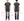 Whitesville Men's Short Sleeve Pigment-Dyed Pocket T-Shirt, Heavyweight Tubular Cotton Jersey Plain Tee, Made in Japan by Toyo Enterprises (WV79531 119 Faded Black)