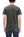 Whitesville Men's Short Sleeve Pigment-Dyed Pocket T-Shirt, Heavyweight Tubular Cotton Jersey Plain Tee, Made in Japan by Toyo Enterprises (WV79531 119 Faded Black)