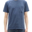 Load image into Gallery viewer, Whitesville Men's Short Sleeve Pigment-Dyed Pocket T-Shirt, Heavyweight Tubular Cotton Jersey Plain Tee, Made in Japan by Toyo Enterprises (WV79531 128 Faded Navy)
