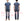 Whitesville Men's Short Sleeve Pigment-Dyed Pocket T-Shirt, Heavyweight Tubular Cotton Jersey Plain Tee, Made in Japan by Toyo Enterprises (WV79531 128 Faded Navy)