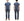 Whitesville Men's Short Sleeve Pigment-Dyed Pocket T-Shirt, Heavyweight Tubular Cotton Jersey Plain Tee, Made in Japan by Toyo Enterprises (WV79531 128 Faded Navy)