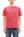 Whitesville Men's Short Sleeve Pigment-Dyed Pocket T-Shirt, Heavyweight Tubular Cotton Jersey Plain Tee, Made in Japan by Toyo Enterprises (WV79531 165 Faded Red)