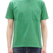 Load image into Gallery viewer, Whitesville Men's Short Sleeve Pigment-Dyed Pocket T-Shirt, Heavyweight Tubular Cotton Jersey Plain Tee, Made in Japan by Toyo Enterprises (WV79531 144 Faded Kelly Green)
